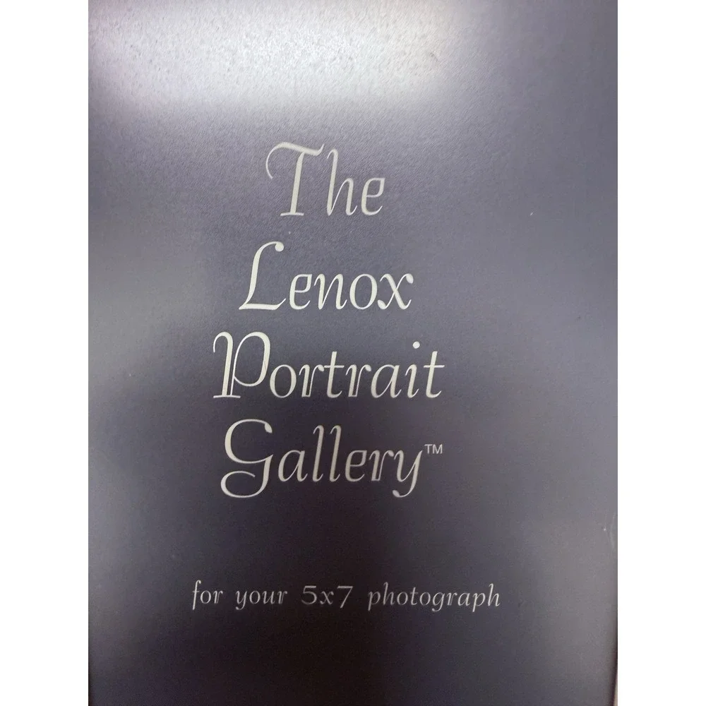 Lenox Portrait Gallery Fine Porcelain 25th Anniversary 5X7 Frame USA